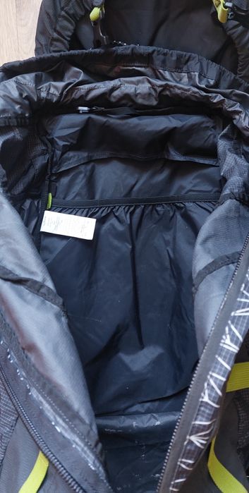 Рюкзак б/у походный Quechua forclaz symbium 70+10L, с дождевиком