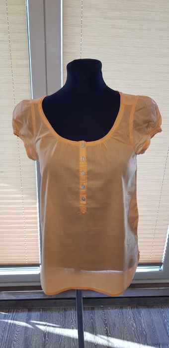 Bluzka damska zdobiona marki H&M- rozmiar XS