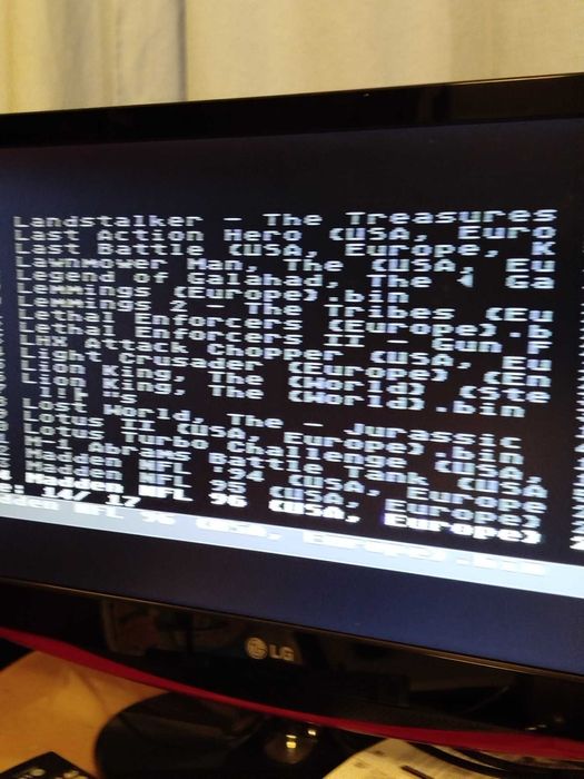 Sega Mega Drive cartucho com todos os jogos Everdrive