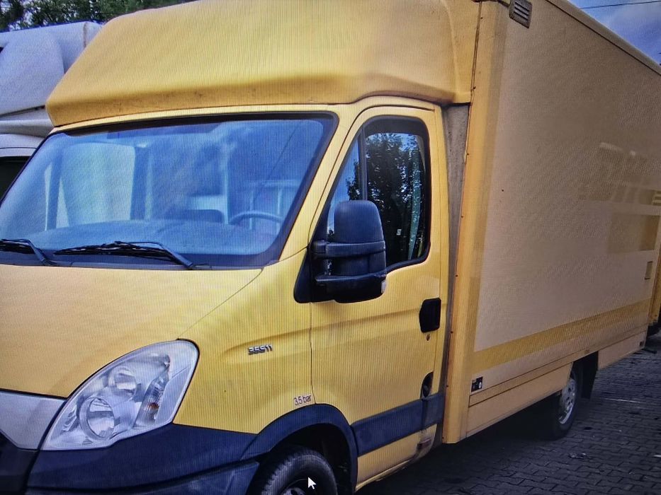 iveco daily IV lift kontener zabudowa paka pocztowiec maska zderzak lampa grill błotnik drzwi