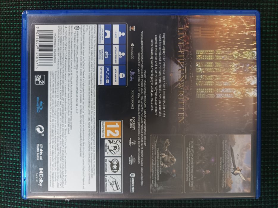 Gra dziedzictwo Hogwartu Hogwarts legacy ps4 pl ps5