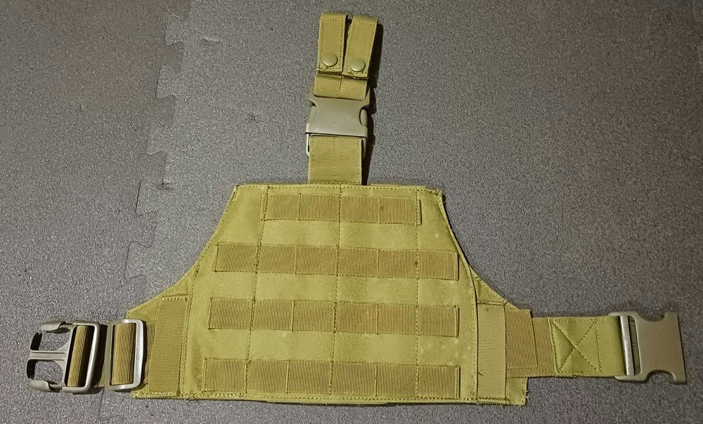 Painel Molle OD/Verde para perna