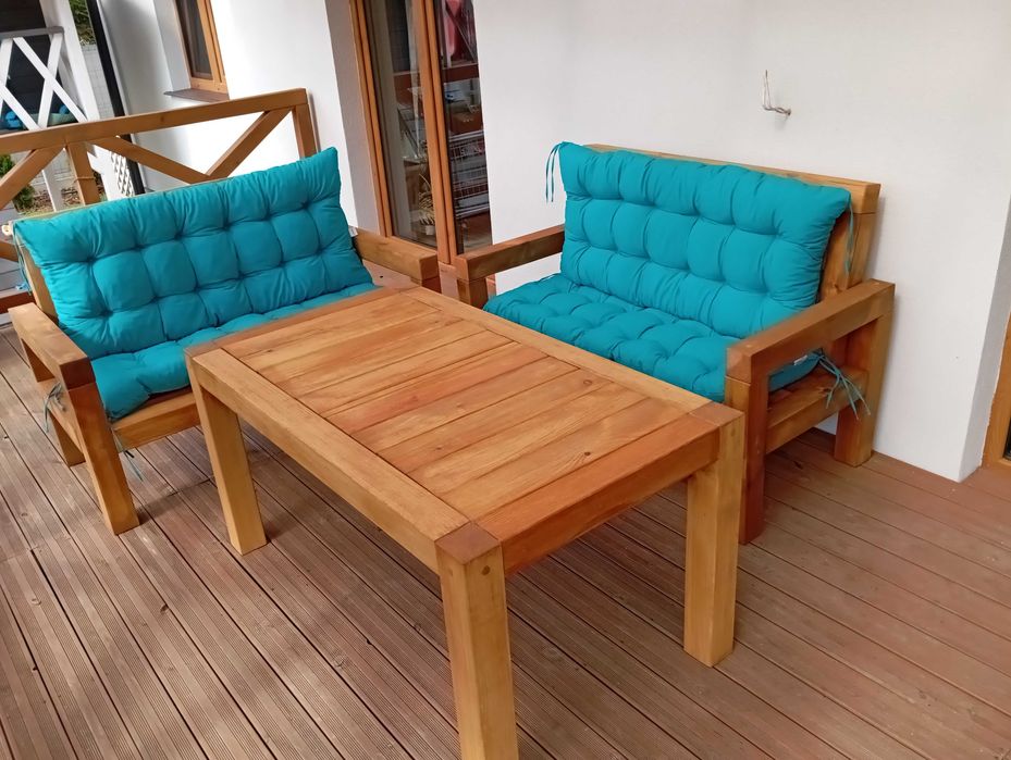 Meble ogrodowe z drewna