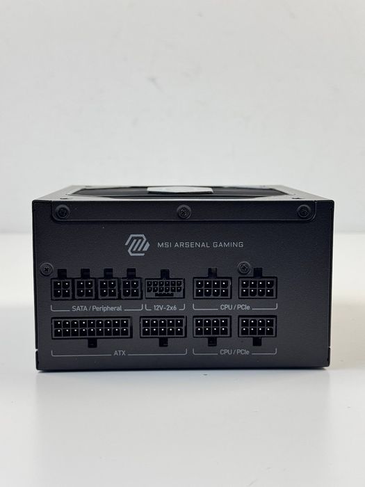 Блок живлення MSI MAG A850GLS PCIE5 (ATX, 850 Вт, 80 PLUS Gold, повністю модульний) (306-7ZPIY11-CE0)