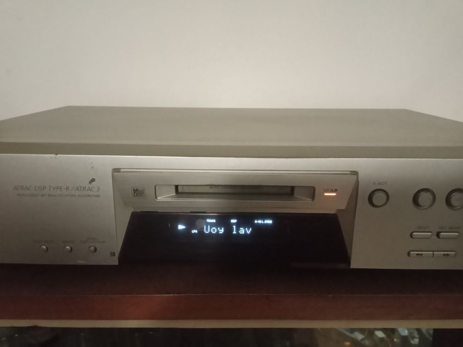 Музыкальный рекордер "Sony MDS JE-470", цвет - "серебро", MDLP !