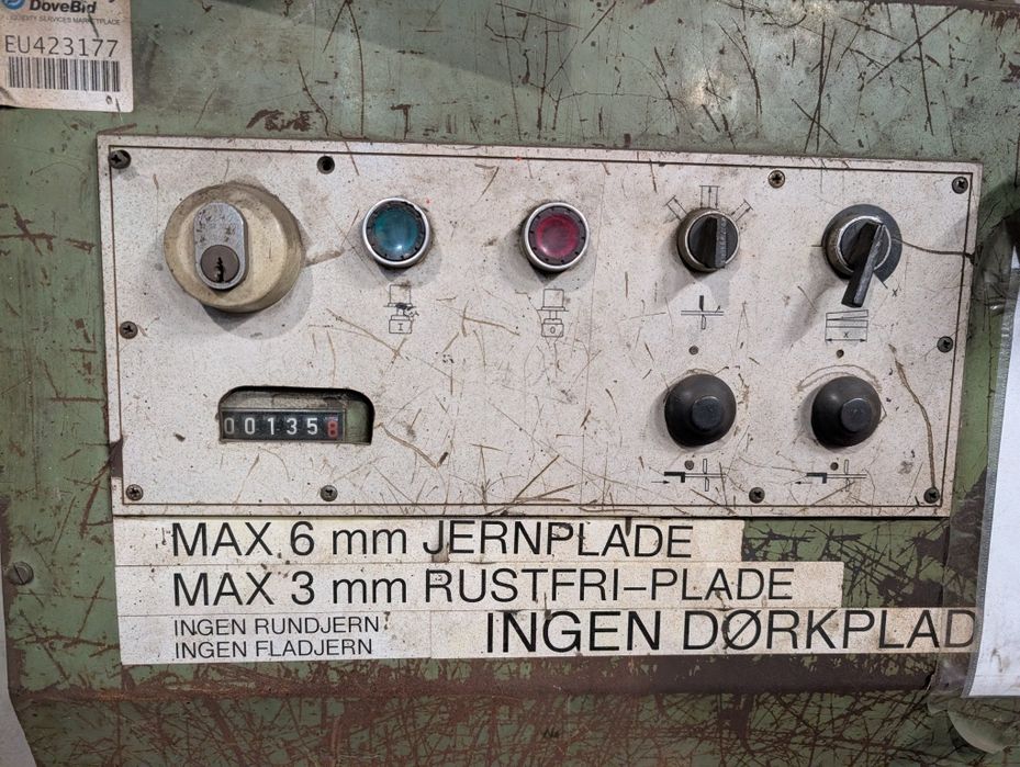 Nożyce gilotynowe gilotyna do blachy