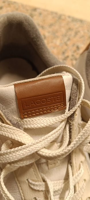 Tênis Lacoste brancos N°44,5