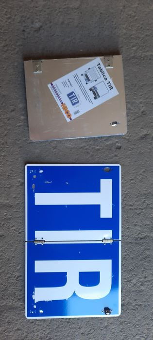 ТабличкаTIR металева