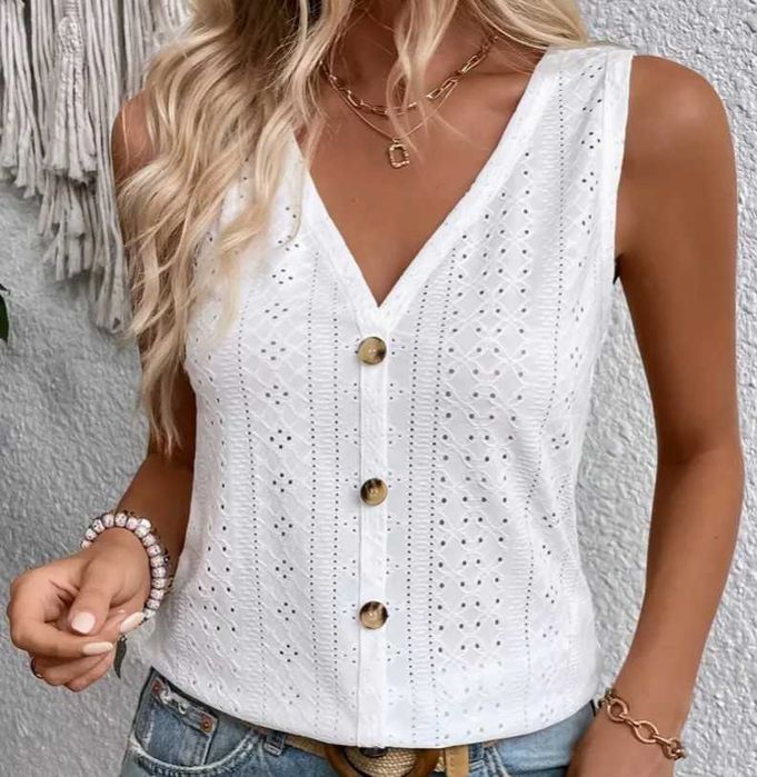 Biały Top, rozm S - NOWY