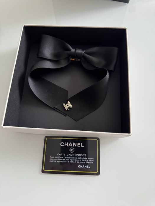 Czarna kokarda  Chanel