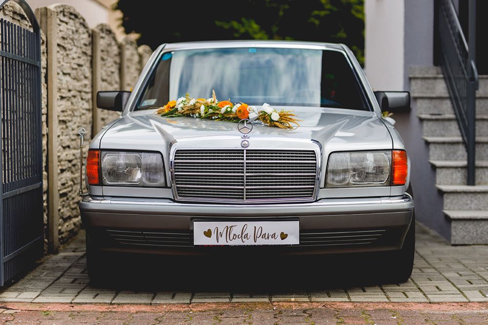 Auto do ślubu lub inne uroczystości Mercedes klasa S