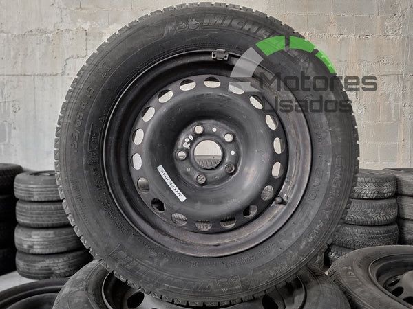 1 Jante de Ferro 15 Volkswagen c/pneu 195/65