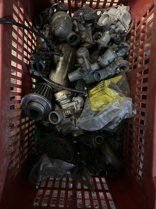 Lote de peças de motorizadas