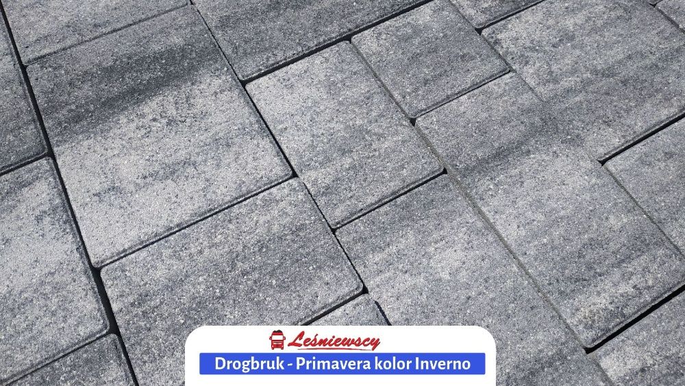 Kostka brukowa na podjazd/taras/schody Drogbruk-PRIMAVERA-Inverno HDS