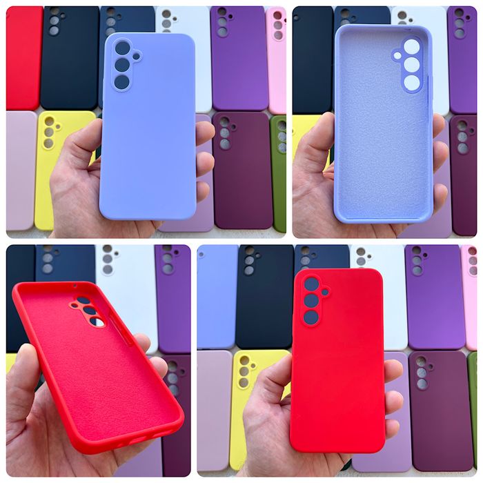 Чохол Silicone case ТОП якість Samsung A55 | Чехол Самсунг Гелекси А55