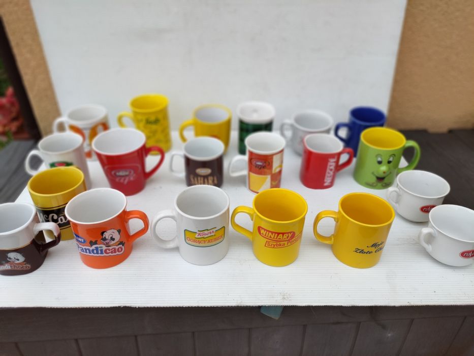 Zestaw 3 Kubków kolekcjonerski reklamowy