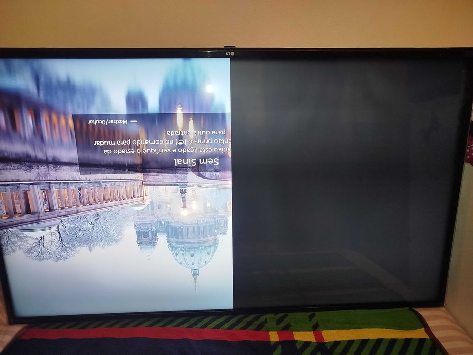 TV LG 55 polegadas para reparação ou peças