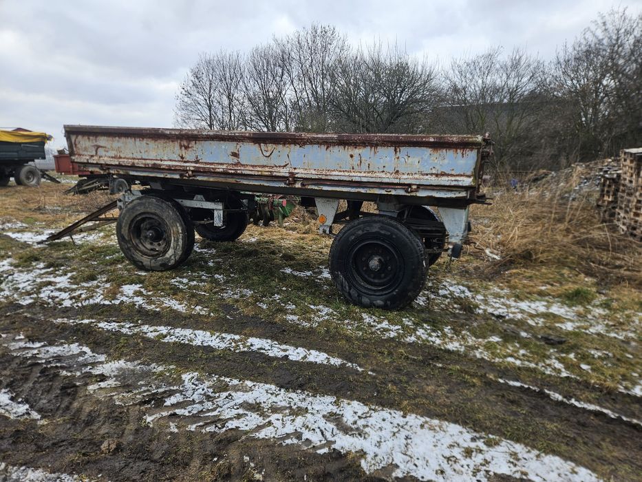 Przyczepa wywrotka hw 6011 hl 6011 hl 6 nie 8011