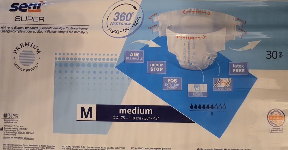 Pieluchomajtki SENI M 2 opakowania