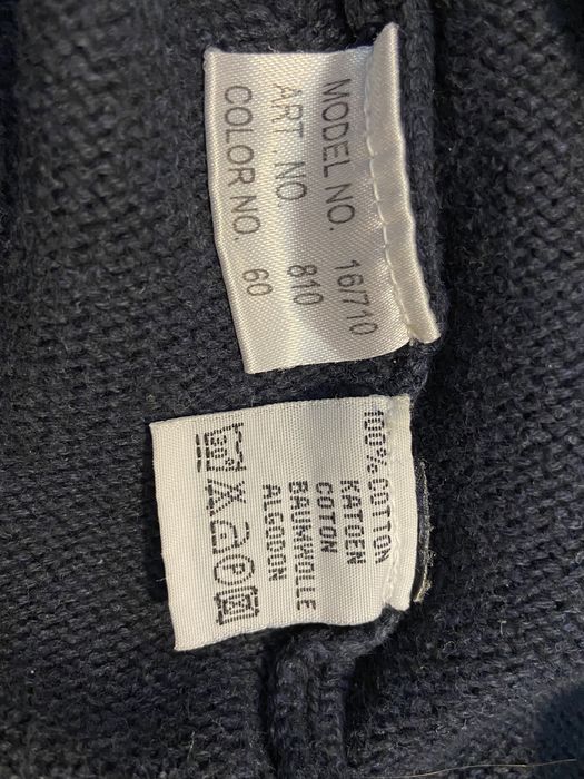 Daniel Hetcher r 56 XXL  granatowy sweter bawełna crewneck ciepły bawe