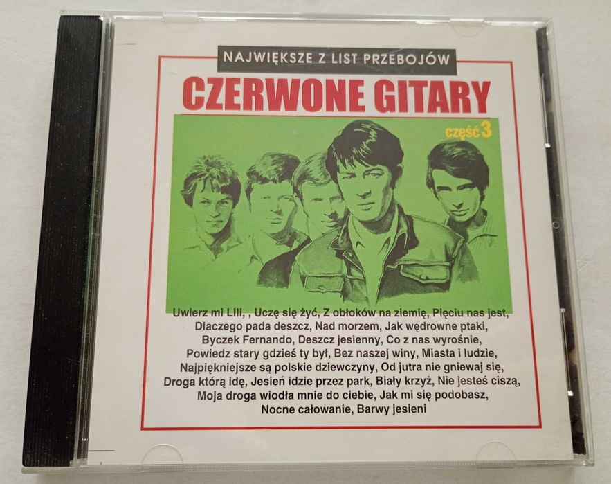 Płyta CD Czerwone Gitary zestaw 4 płyt