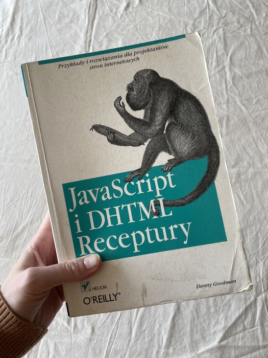 Helion O’Reilly Danny Goodman JavaScript i DHTML Receptury