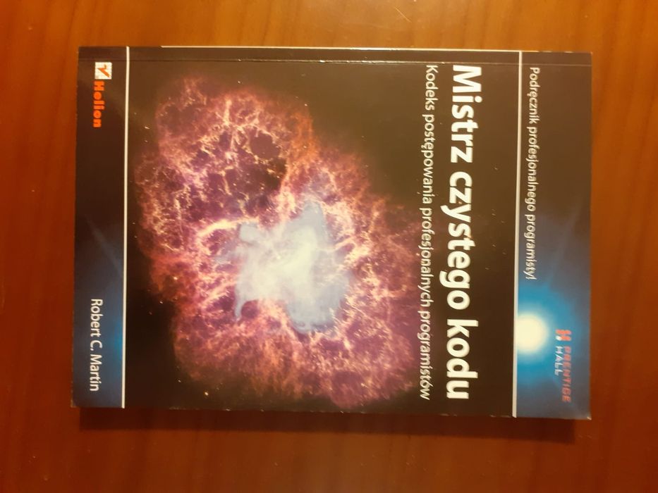 Nowa ksiazka Mistrz czystego kodu Martin programista