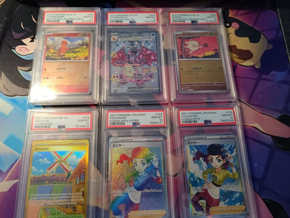Karty Pokemon PSA CGC Ocenione
