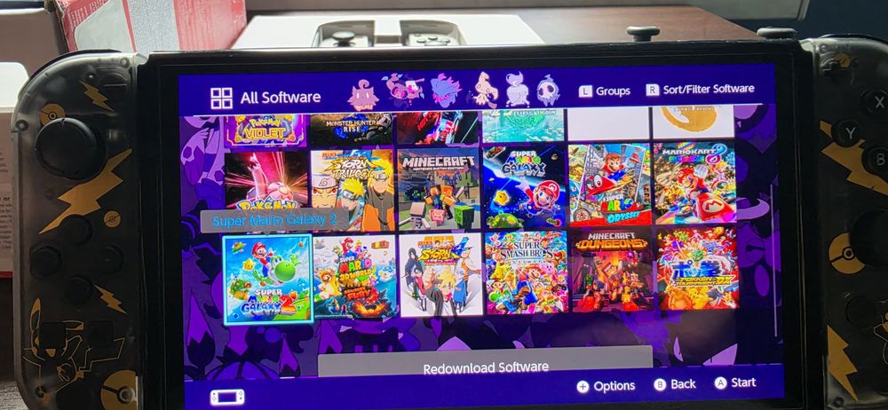 Nintendo switch oled cfw 1tb zestaw