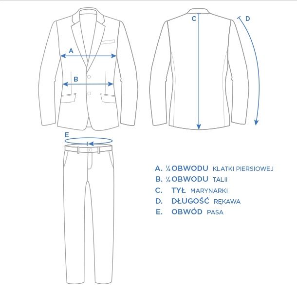 Garnitur ze spodniami