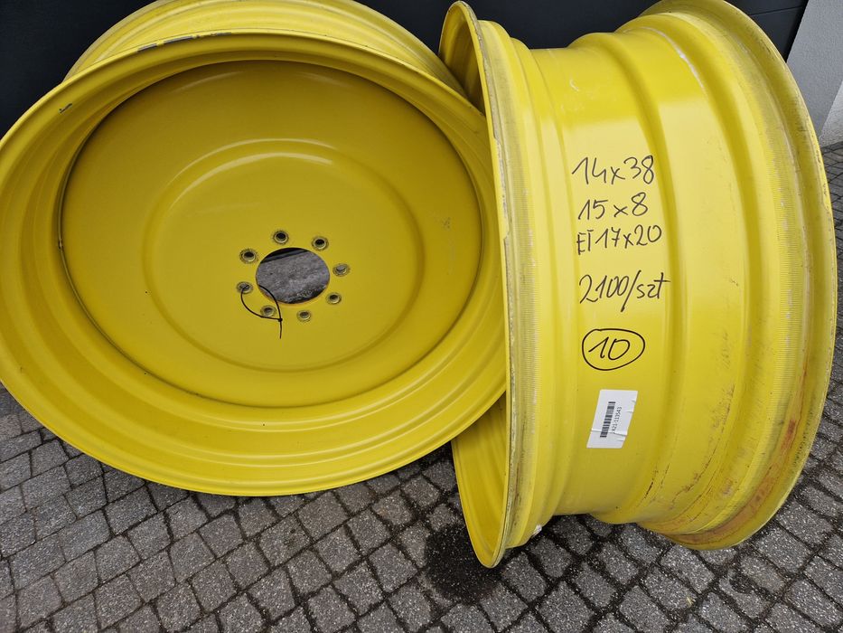 Felga 20x38 fendt 18x38 John deere 14x38 massey ferguson 16x38