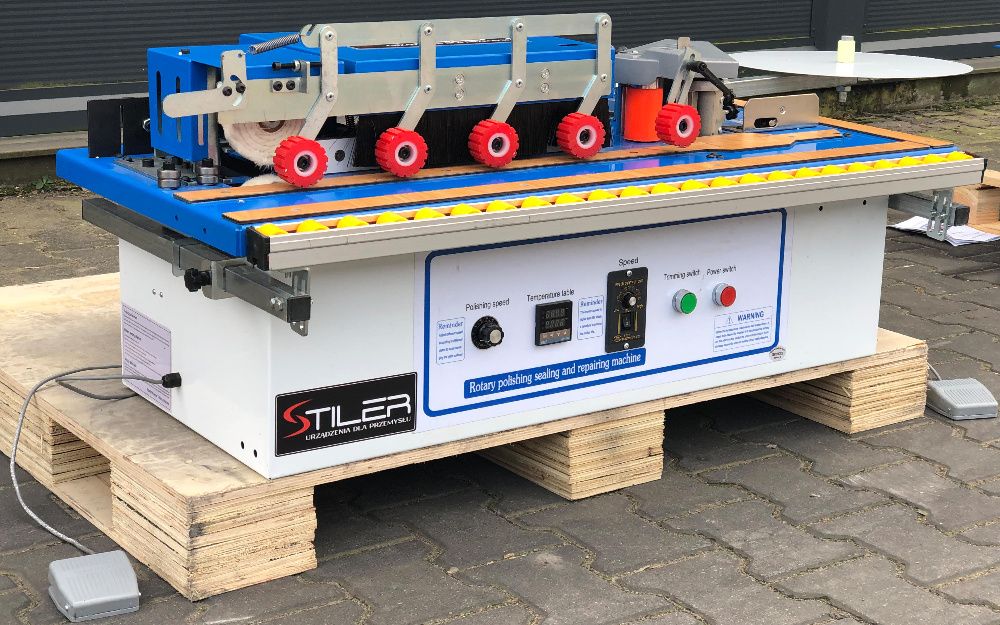 OKLEINIARKA STOŁOWA Oklejanie Frezowanie Obcinanie EB100