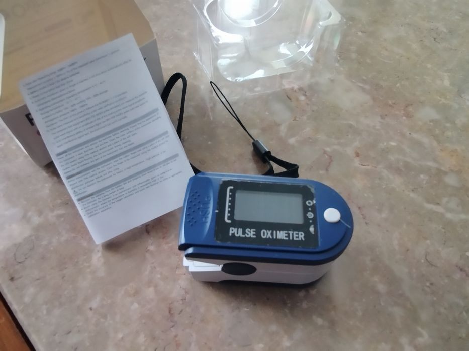 Oxímetro Digital de Dedo - Novo e testado