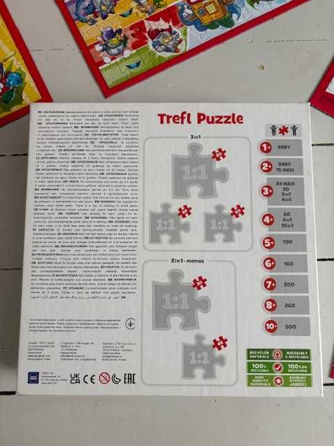 Puzzle 4w1 Super Zings Tajni Szpiedzy 34376 TREFL