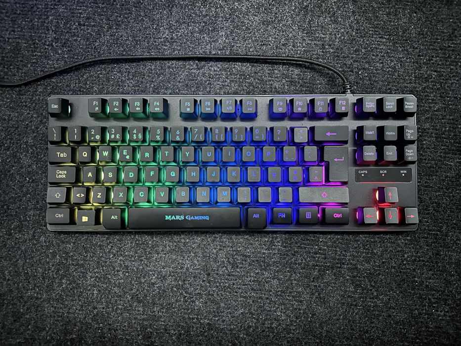 Teclado mecanico da mars gaming