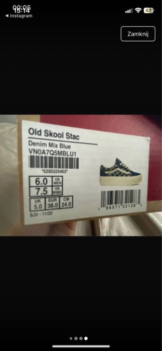 Vans platform nowe