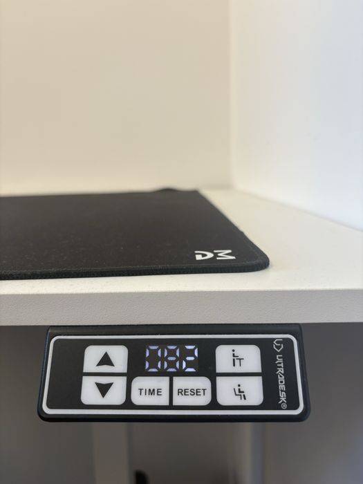 Biurko Gamingowe ULTRADESK Level V2 białe