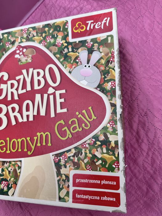 Gra przestrzenna planszowa grzybobranie