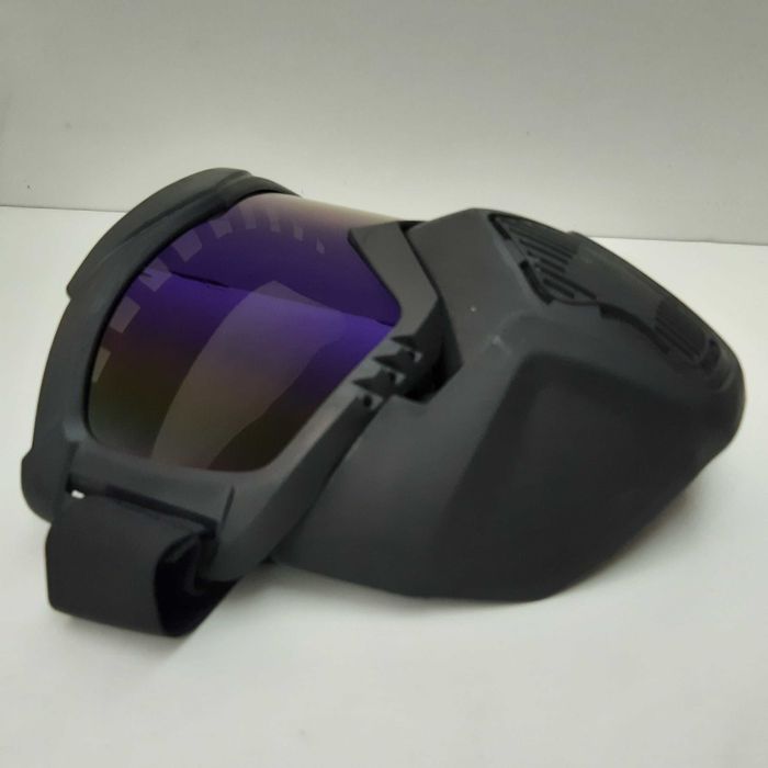 Máscara Protecção Óculos Azuis Novos p/ Motos Desportos Radicais