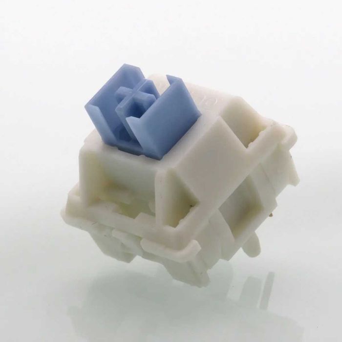 Клацаючі перемикачі Outemu Clicky Cream Blue. Свічі для клавіатури