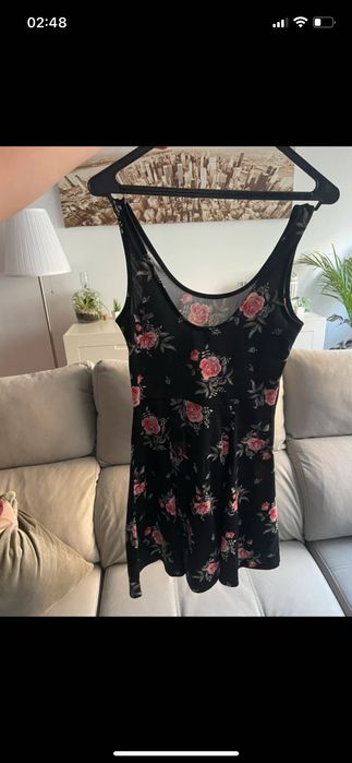 Vestido flores HM