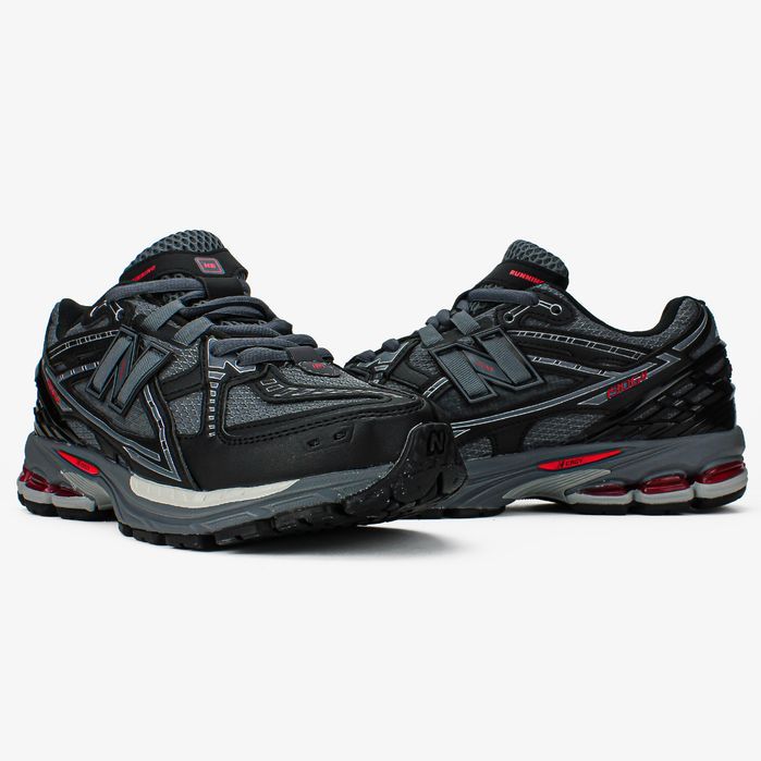 Кросівки New Balance 1906U Grey/Red premium | Кроссовки чоловічі жіночі
