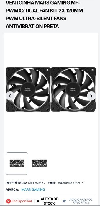Mars Gaming 120mm Fans, New64750654547843121
