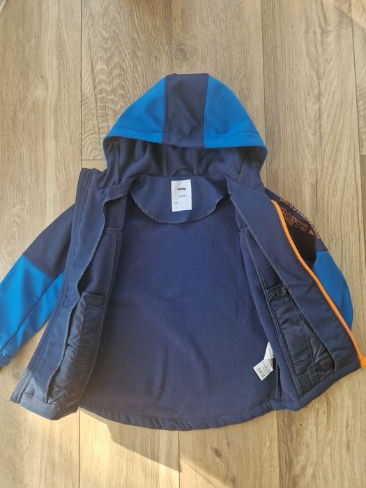 Kurtka softshell wiosna - jesień dla małego chłopca 116cm