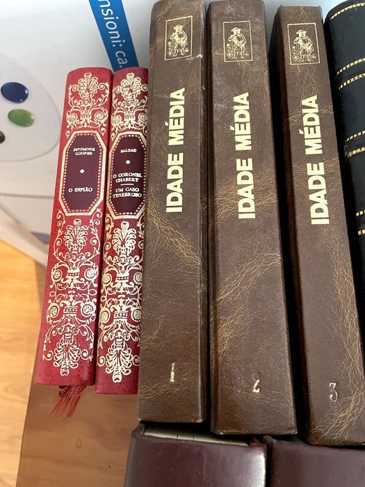 Conjunto de vários livros em bom estado