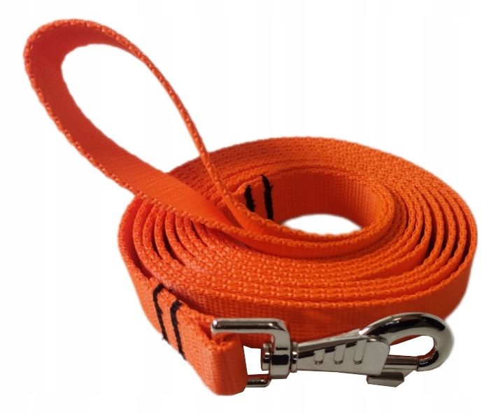 mocna gruba smycz dla dużego psa 2m szyta różne kolory