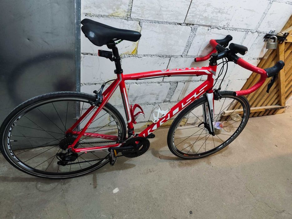 Rower szosowy Kross+bianchi