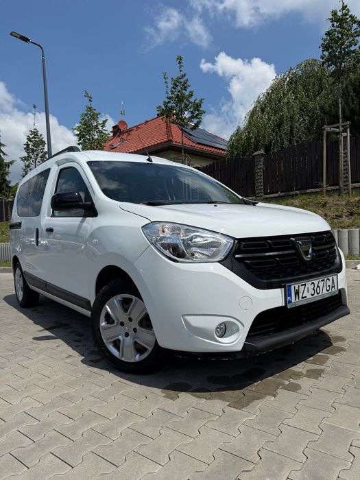 Dacia Dokker Pierwszy właściciel, Polski Salon, Faktura VAT, HAK, Serwis ASO