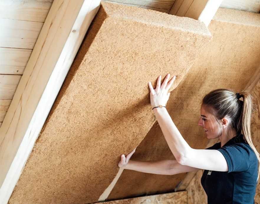 Wełna drzewna Naturheld Flex 140mm 1,22m x 0,575m 036 izolacyjna