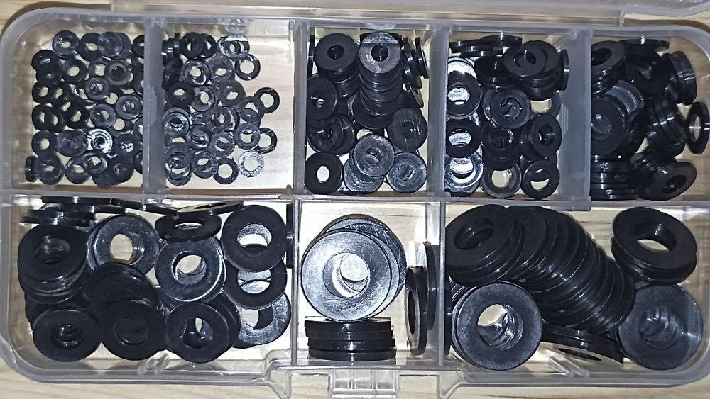 Нейлонові ізоляційні шайбы  350 шт.